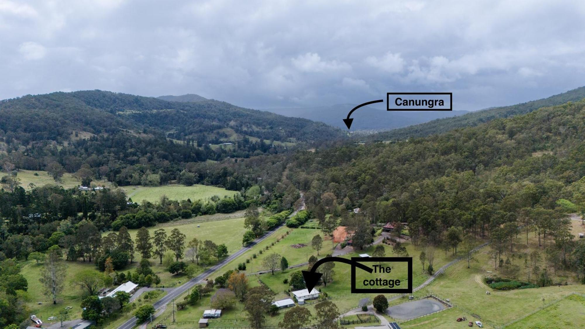 Cottage On Lamington Canungra Exterior foto